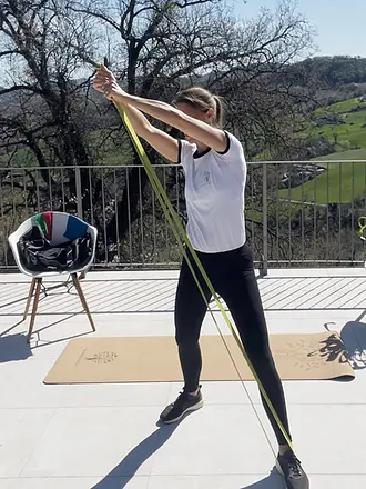 HUMANWERKSTATT | Bande d'entraînement Simple Textile | gelb